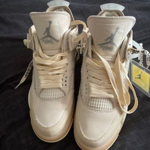 Off-white Jordans - SOLD